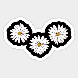 Daisy Flowers Tumblr Sticker